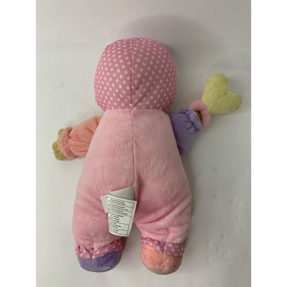 JC Toys Lil Hugs Baby Doll Rattle Soft Body Vinyl Face My First Baby Doll Lovey - Picture 4 of 8
